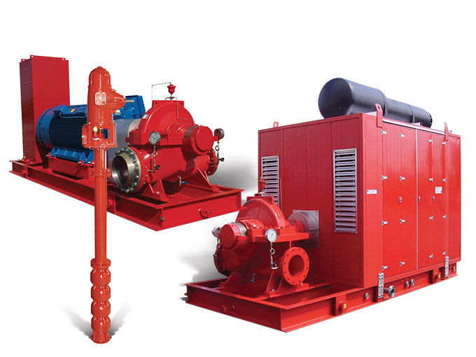 Fire fighting pumps